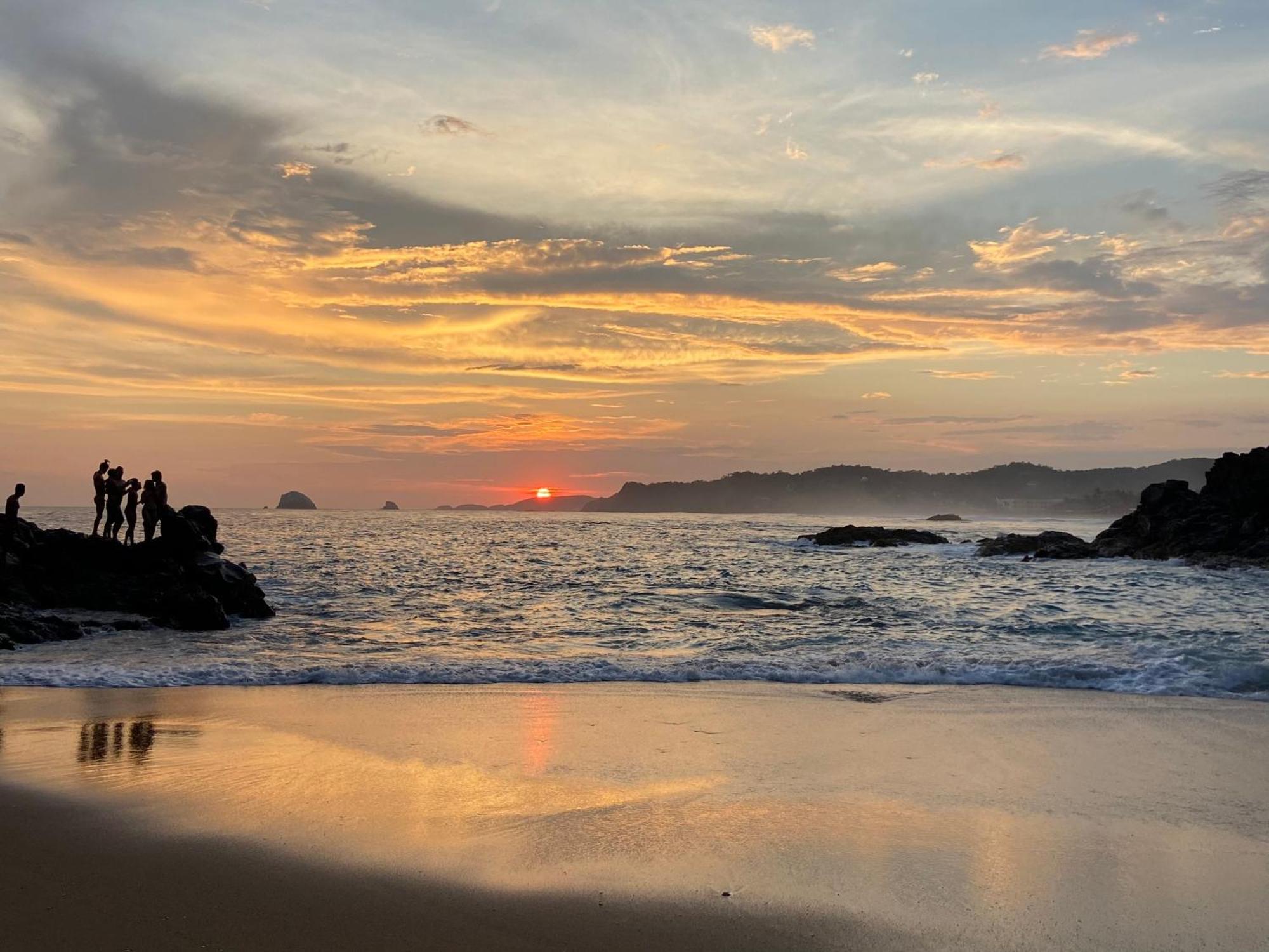 Maracuya Hostal Zipolite - Coworking Space Eksteriør billede