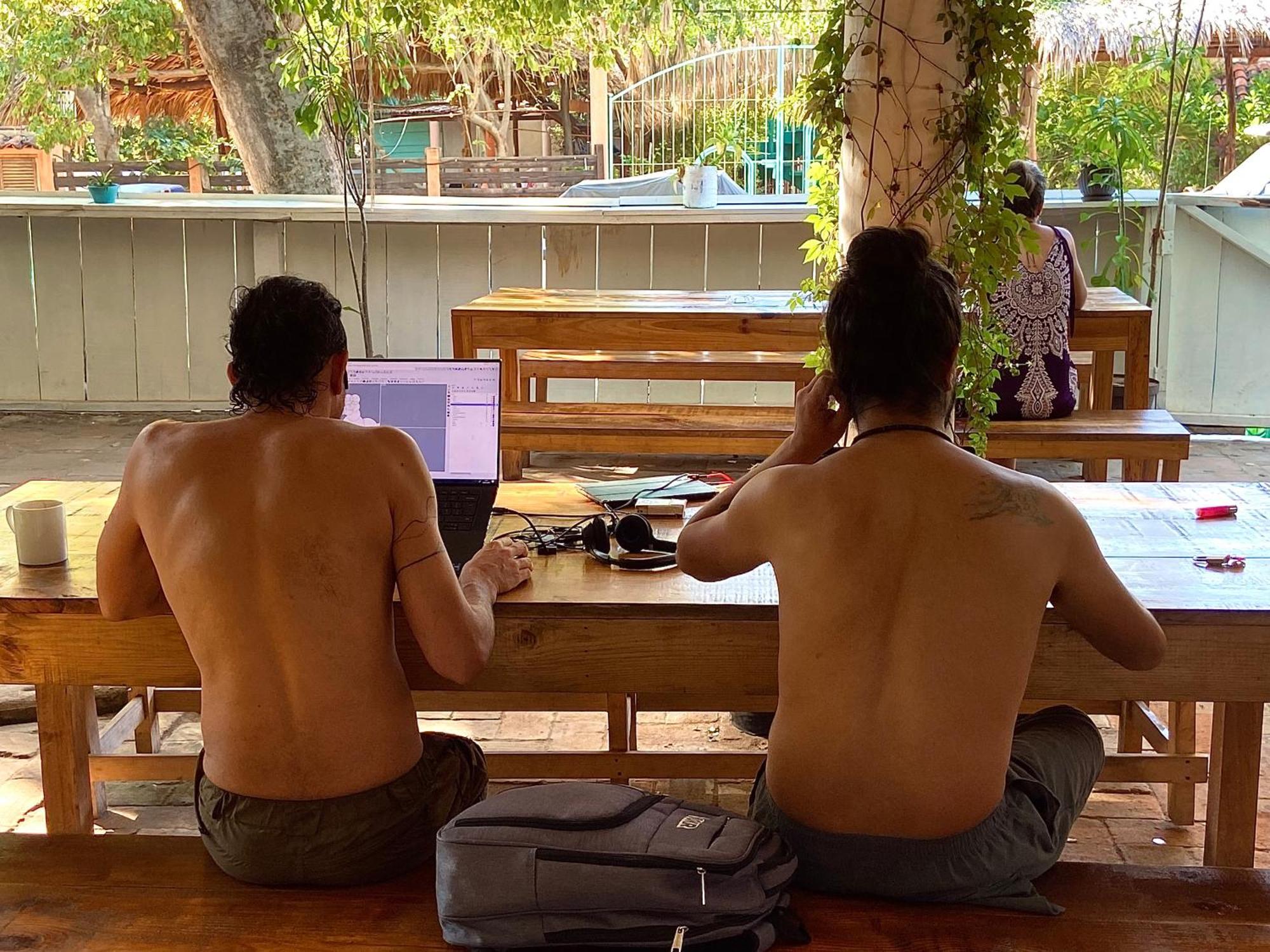 Maracuya Hostal Zipolite - Coworking Space Eksteriør billede